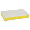 Scotch-Brite™ Professional Light-Duty Scrubbing Sponge 63, #63, 3.6 x 6.1, 0.7" Thick, Yellow/White, 20/Carton Scrub Sponges - Office Ready