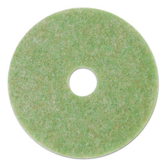 3M™ TopLine Autoscrubber Pads 5000, 20" Diameter, Green/Amber, 5/Carton