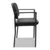 Alera® Sorrento Series Ultra-Cushioned Stacking Guest Chair, Supports Up to 275 lb, Black, 2/Carton Chairs/Stools-Folding & Nesting Chairs - Office Ready