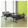 Alera® Valencia™ Series Flipper Training Table Base, Modesty Panel, 57.88 x 19.75 x 28.5, Black Tables-Multipurpose & Training Tables - Office Ready