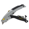 Stanley® InstantChange™ Retractable Knife, Stainless Steel Retractable Blade, 3 Blades Knives-Retractable Utility/Box Cutter - Office Ready