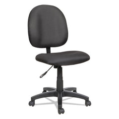 Alera® Essentia Series Swivel Task Chair, Supports Up to 275 lb, 17.71" to 22.44" Seat Height, Black