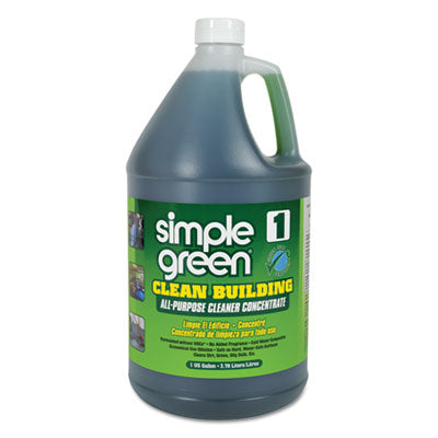 Simple Green® Clean Building All-Purpose Cleaner Concentrate, 1 gal Bottle Multipurpose Cleaners - Office Ready