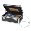 Vaultz® Locking Storage Chest, Medium Density Fiberboard, 14.5 x 8 x 19.5, Black Briefcases - Office Ready
