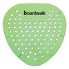 Boardwalk® Gem Urinal Screens, Herbal Mint Scent, Green, 12/Box Toilet & Urinal Deodorizers-Deodorizing Urinal Screen - Office Ready