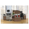 Alera® Open Office Desk Series Low File Cabinet Credenza, 2-Drawer: Pencil/File, Legal/Letter, 1 Shelf,Walnut,29.5x19.13x22.88 File Cabinets-Lateral Pedestal - Office Ready