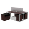Alera® Reversible Laminate Table Top, Rectangular, 71.5 x 29.5, Medium Cherry/Mahogany Tables-Multipurpose & Training Tables - Office Ready