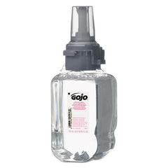 GOJO® Clear & Mild Foam Handwash Refill, For ADX-7 Dispenser, Fragrance-Free, 700 mL, Clear, 4/Carton