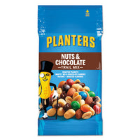 Planters® Trail Mix, Nut and Chocolate, 2 oz Bag, 72/Carton Food-Nuts - Office Ready