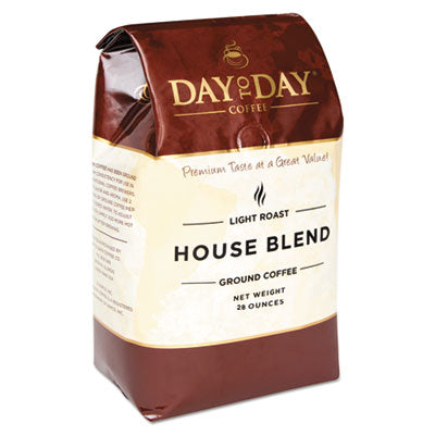 Day to Day Coffee® 100% Pure Coffee, House Blend, Ground, 28 oz Bag Beverages-Coffee, Bulk Ground - Office Ready
