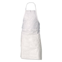 KleenGuard™ A20 Breathable Particle Protection Apron 36550, 28" x 40",  One Size Fits All, White