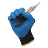 KleenGuard™ G40 Foam NITRILE* Coated Gloves, 230 mm Length, Medium/Size 8, Blue, 12 Pairs Work Gloves, Coated - Office Ready