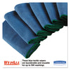 WypAll® Microfiber Cloths, Reusable, 15 3/4 x 15 3/4, Blue, 24/Carton Towels & Wipes-Washable Cleaning Cloth - Office Ready