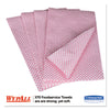 WypAll® X70 Foodservice Towels, 12 1/2 x 23 1/2, Red, 300/Box Towels & Wipes-Disposable Dry Wipe - Office Ready