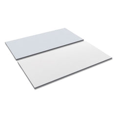Alera® Reversible Laminate Table Top, Rectangular, 59.38w x 29.5d, White/Gray