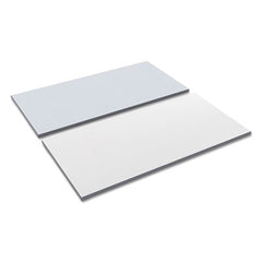 Alera® Reversible Laminate Table Top, Rectangular, 47.63w x 23.63d, White/Gray