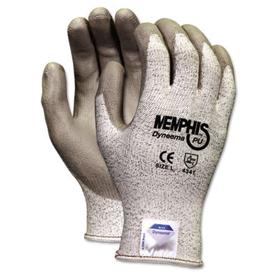 MCR™ Safety Dyneema® Gloves, X-Large, White/Gray, Pair Gloves-Work, Cut Resistant - Office Ready
