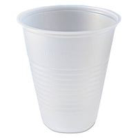 Fabri-Kal® RK Cold Drink Cups, 7 oz, Clear, 100 Bag, 25 Bags/Carton Cold Drink Cups, Plastic - Office Ready