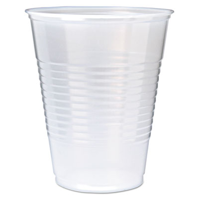 Fabri-Kal® RK Cold Drink Cups, 12 oz, Translucent, 50/Sleeve, 20 Sleeves/Carton Cold Drink Cups, Plastic - Office Ready