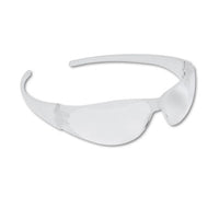 MCR™ Safety Checkmate® Safety Glasses, CLR Polycarb Frm, Uncoated CLR Lens, 12/Box Safety Glasses-Wraparound - Office Ready