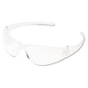 MCR™ Safety Checkmate® Safety Glasses, CLR Polycarbonate Frame, Coated Clear Lens Safety Glasses-Wraparound - Office Ready