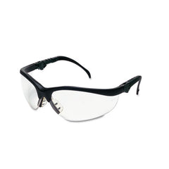 MCR™ Safety Klondike® Plus Safety Glasses, Black Frame, Clear Lens