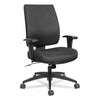 Alera® Wrigley Series High Performance Mid-Back Synchro-Tilt Task Chair, Supports 275 lb, 17.91" to 21.88" Seat Height, Black Chairs/Stools-Office Chairs - Office Ready