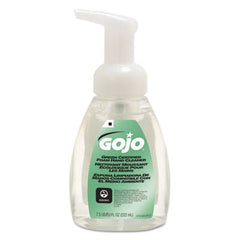 GOJO® Green Certified™ Foam Soap, Fragrance-Free, 7.5 oz Pump Bottle, 6/Carton