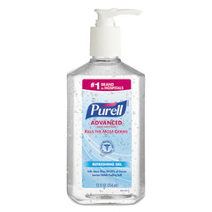 PURELL® Advanced Hand Sanitizer Refreshing Gel, 12 oz Pump Bottle, Clean Scent