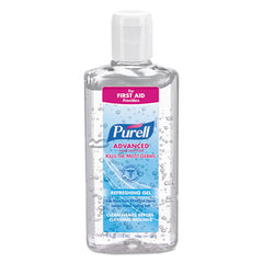 PURELL® Advanced Hand Sanitizer Refreshing Gel, 4 oz Flip-Cap Bottle, Clean Scent, 24/Carton