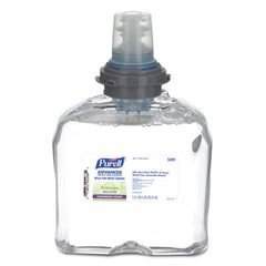 PURELL® Advanced Hand Sanitizer Green Certified TFX Refill, 1,200 mL, Fragrance-Free, 2/Carton