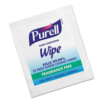 PURELL® Sanitizing Hand Wipes, Individually Wrapped, 5 x 7, 100/Box Towels & Wipes-Hand/Body Wet Wipe - Office Ready