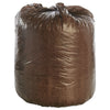 Stout® by Envision™ Controlled Life-Cycle Plastic Trash Bags, 39 gal, 1.1 mil, 33" x 44", Brown, 40/Box Bags-High-Density Waste Can Liners - Office Ready