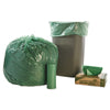 Stout® by Envision™ Controlled Life-Cycle Plastic Trash Bags, 33 gal, 1.1 mil, 33" x 40", Green, 40/Box Bags-High-Density Waste Can Liners - Office Ready