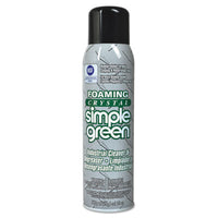 Simple Green® Foaming Crystal Industrial Cleaner & Degreaser, 20 oz Aerosol Spray, 12/Carton Degreasers/Cleaners - Office Ready