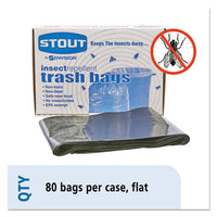 Stout® by Envision™ Insect-Repellent Trash Bags, 35 gal, 2 mil, 33
