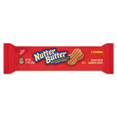 Nabisco® Nutter Butter® Cookies, 3 oz Bag, 48/Carton Cookies - Office Ready