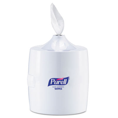 PURELL® Hand Sanitizing Wipes Wall Mount Dispenser, 1,200/1,500 Wipe Capacity, 13.3 x 11 x 10.88, White Towel Dispensers-Wet Wipe - Office Ready