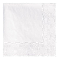 Hoffmaster® Embossed Beverage Napkins, 2-Ply 9 1/2 x 9 1/2, White, Embossed, 1000/Carton Napkins-Beverage/Cocktail - Office Ready