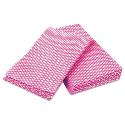 Cascades PRO Tuff-Job® Foodservice Towels, Pink/White, 12 x 24, 200/Carton Towels & Wipes-Shammy/Chamois - Office Ready
