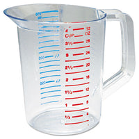 Rubbermaid® Commercial Bouncer® Measuring Cup, 32 oz, Clear Measuring Cups, Plastic - Office Ready