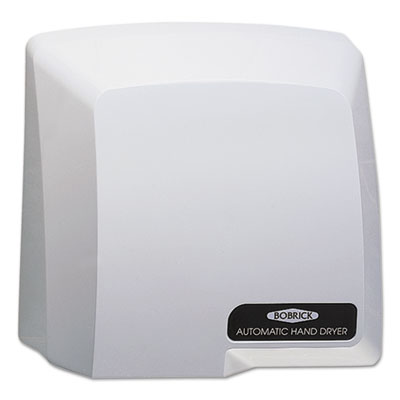 Bobrick CompacDryer™ Hand Dryer, 115V, Gray Hand Dryers-Touchless - Office Ready