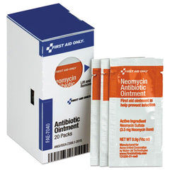 First Aid Only™ Refill for SmartCompliance™ General Business Cabinet, Antibiotic Ointment, 0.9g Packet, 20/Box