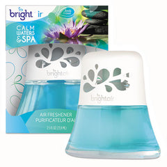 BRIGHT Air® Scented Oil™ Air Freshener, Calm Waters and Spa, Blue, 2.5 oz