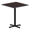 Alera® Hospitality Series Single-Column Bases, 40.38"h, 300 lb Cap, Steel, Black Tables-Hospitality & Breakroom Tables - Office Ready