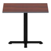Alera® Hospitality Series Single-Column Bases, 28.5"h, 300 lb Cap, Steel, Black Tables-Hospitality & Breakroom Tables - Office Ready