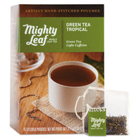 Mighty Leaf® Tea Whole Leaf Tea Pouches, Green Tea Tropical, 15/Box Beverages-Tea, Packet - Office Ready