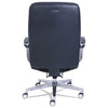 La-Z-Boy® Commercial 2000 High-Back Executive Chair with Dynamic Lumbar Support, Dynamic Lumbar Support, Supports 300lb, 20" to 23" Seat Height, Black, Silver Base Office Chairs - Office Ready