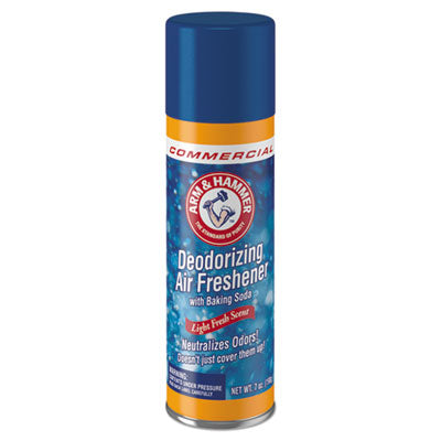 Arm & Hammer™ Deodorizing Air Freshener, Light Fresh Scent, 7 oz Aerosol Spray Air Fresheners/Odor Eliminators-Aerosol Spray - Office Ready