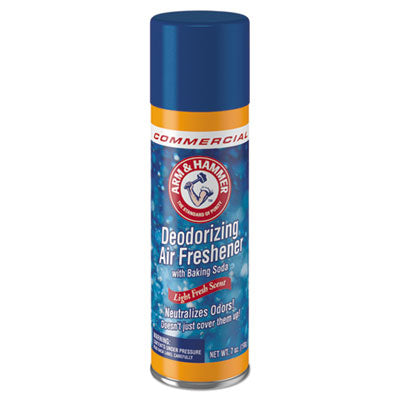 Arm & Hammer™ Deodorizing Air Freshener, Light Fresh, 7 oz Aerosol Spray, 12/Carton Air Fresheners/Odor Eliminators-Aerosol Spray - Office Ready